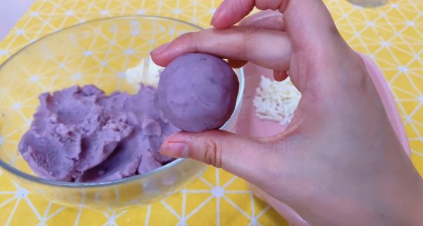 芋泥芝士仙豆糕