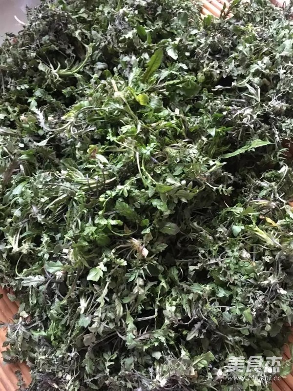 荠菜炒鸡蛋的做法