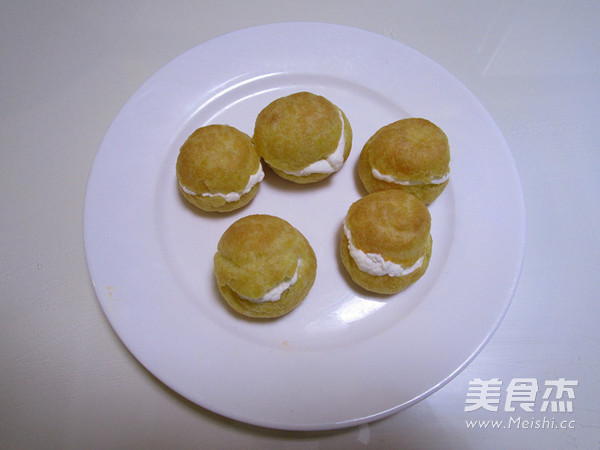 泡芙裸蛋糕的做法