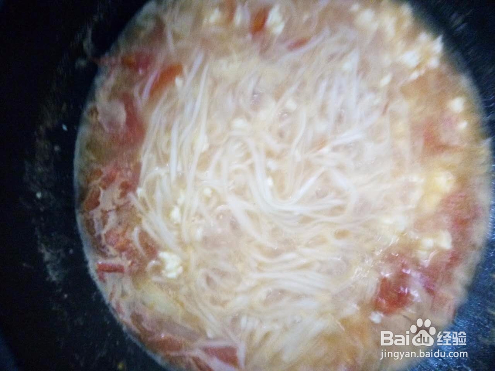 宝宝辅食—西红柿鸡蛋面