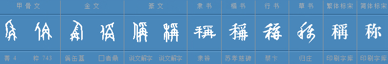 称：多音字组词