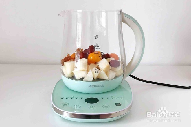 冰糖雪梨金桔饮