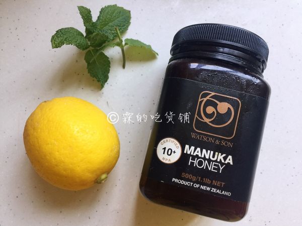 蜂蜜柠檬薄荷水