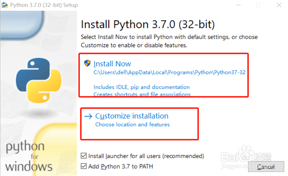 Window平台安装Python环境
