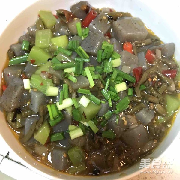 烧魔芋的家常做法