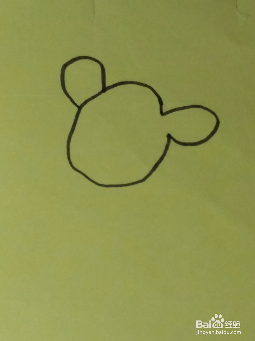 怎么画小鹿手工简笔画