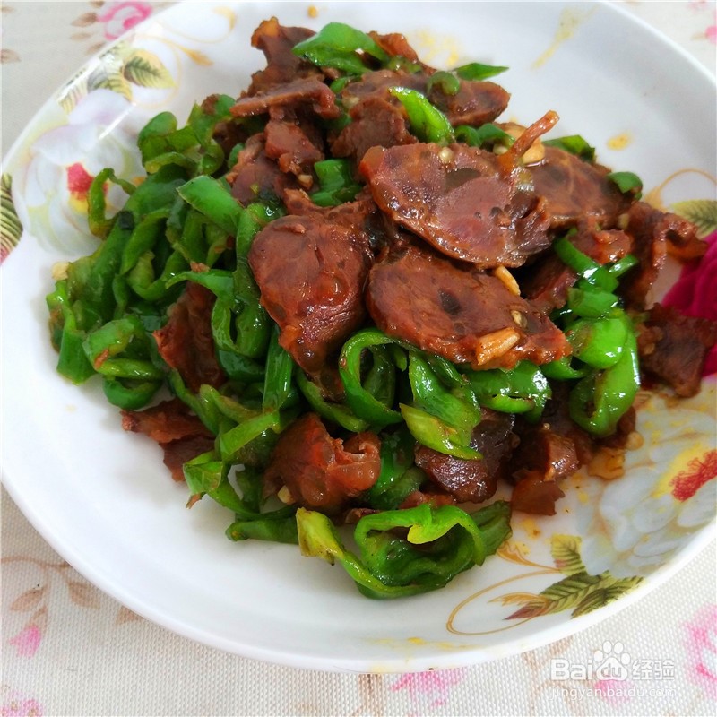 家常炒牛肉和啥菜搭配