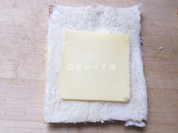 香蕉芝士吐司卷