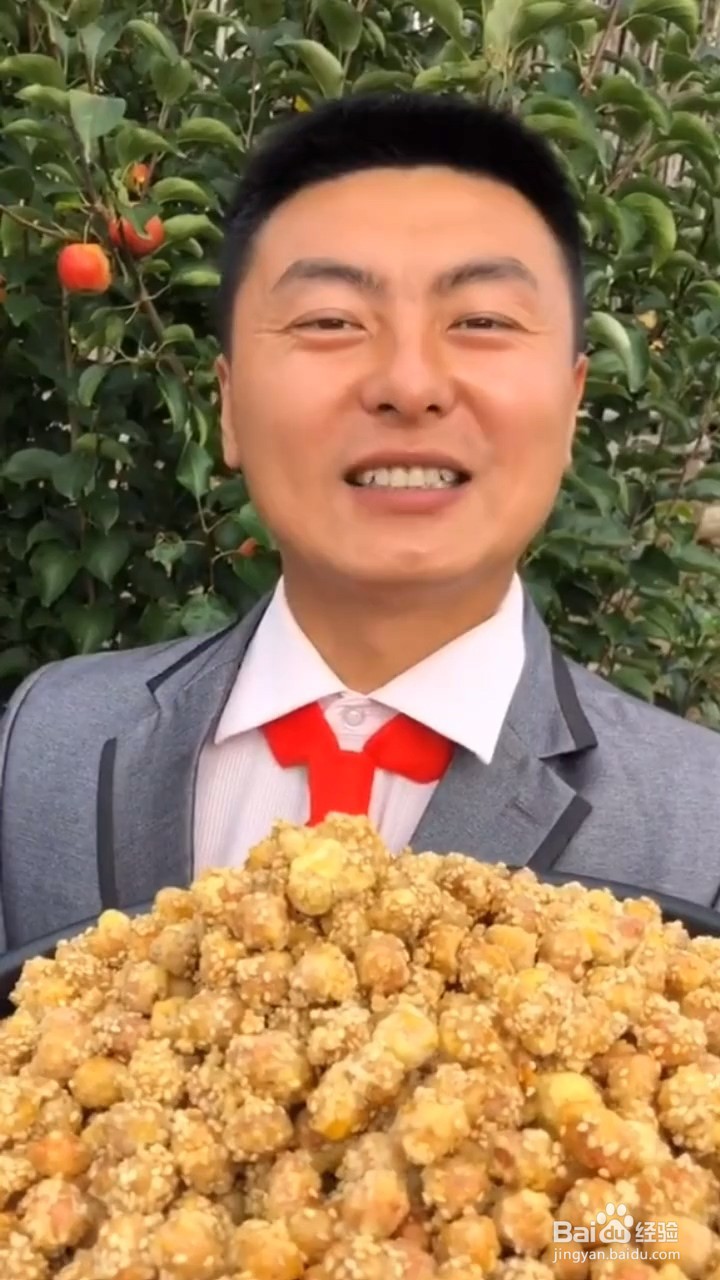 如何自制美味好吃的糖球花生