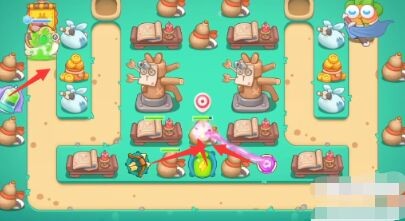 保卫萝卜4喜乐月饼节第4关攻略