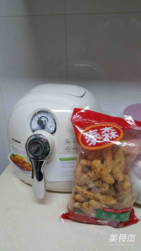 空气炸锅鸡柳