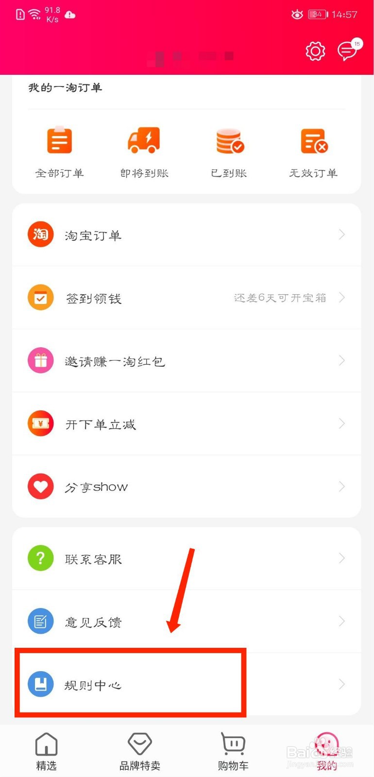 一淘怎么查看公示声明
