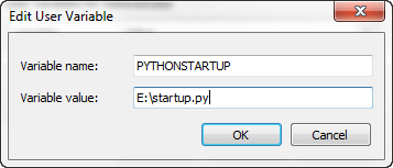 Python3.x那些事儿：[8]startup文件
