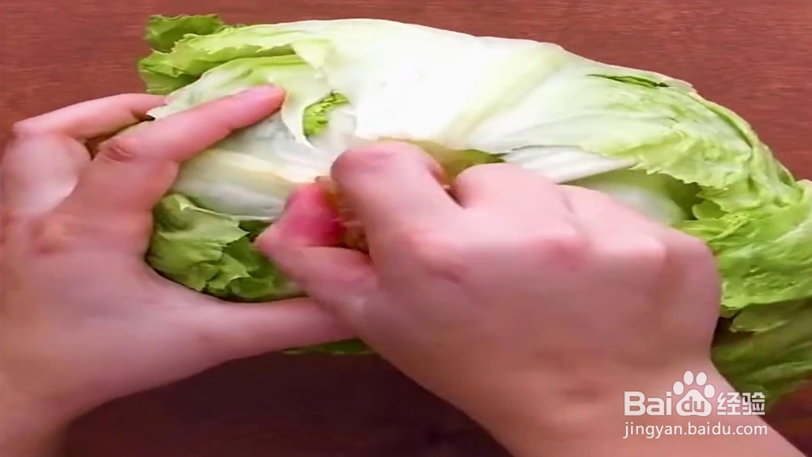 如何快速的掰开大头菜