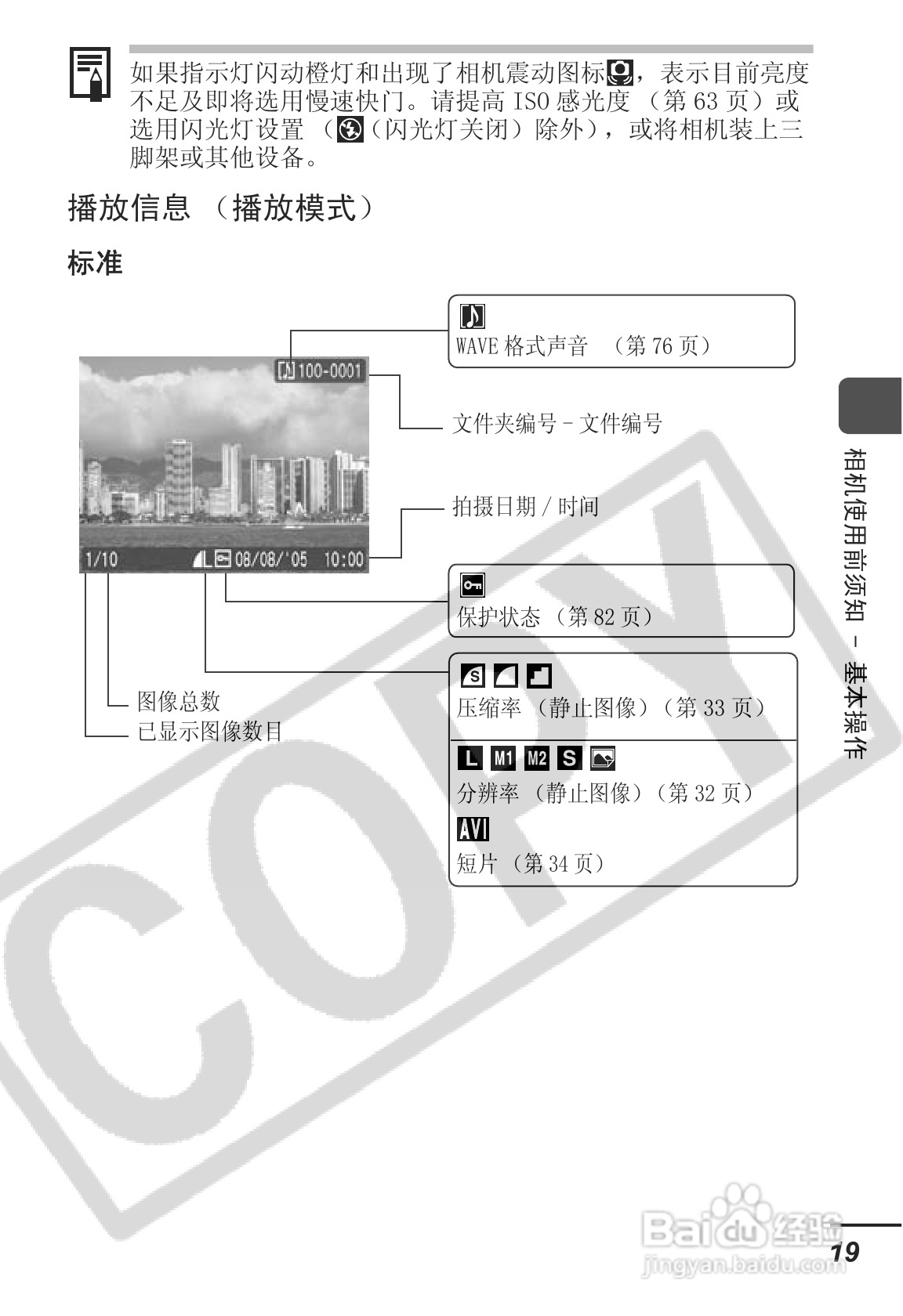 佳能IXUS55数码照相机使用说明书:[3]