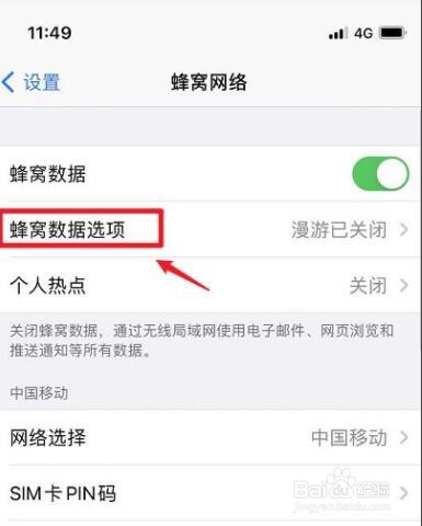 iphone12在哪关闭5g