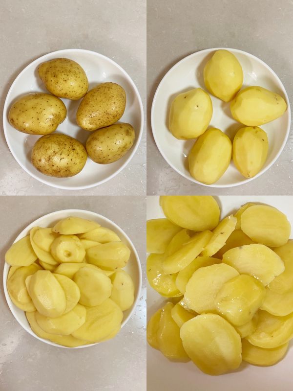 土豆沙拉全麦三明治