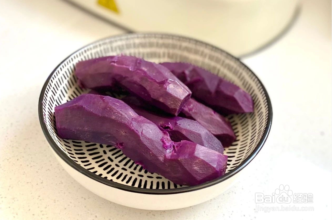紫薯芝麻饼怎么做