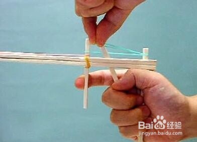 连发皮筋枪DIY 让孩子多一个玩具！