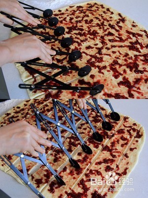 玫瑰酱手撕甜吐司的做法