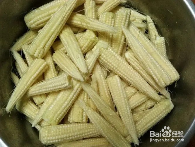 玉米笋炒叉烧