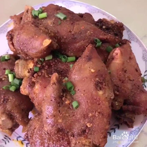 脆皮猪蹄的教程