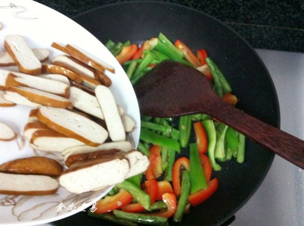 肉丝豆角炒香干