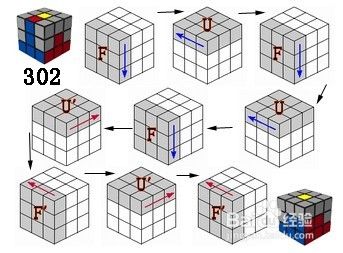 三阶魔方还原公式