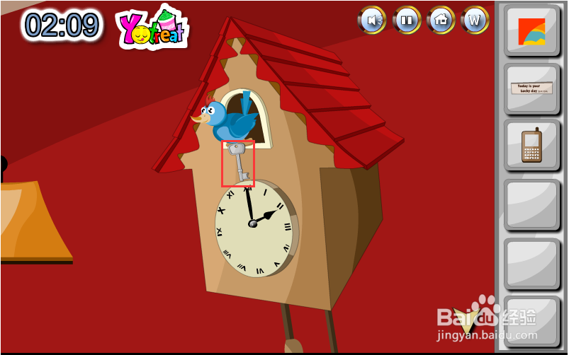 Flash游戏攻略：[23]神秘卧室逃脱