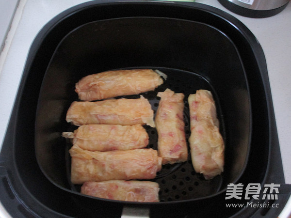 松仁土豆泥腐皮卷