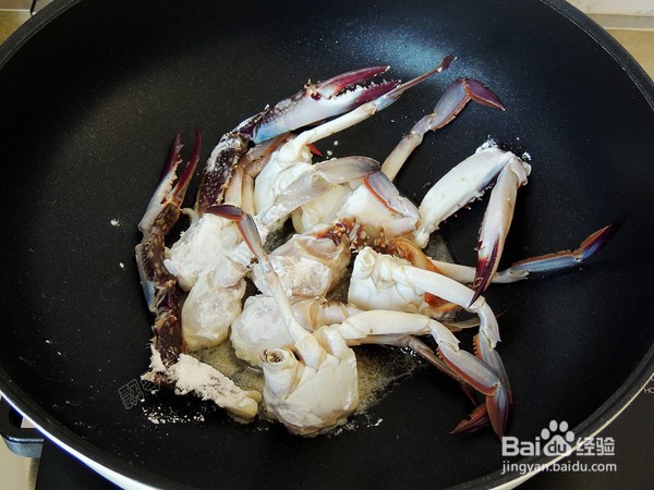 梭子蟹炒年糕的制作方法