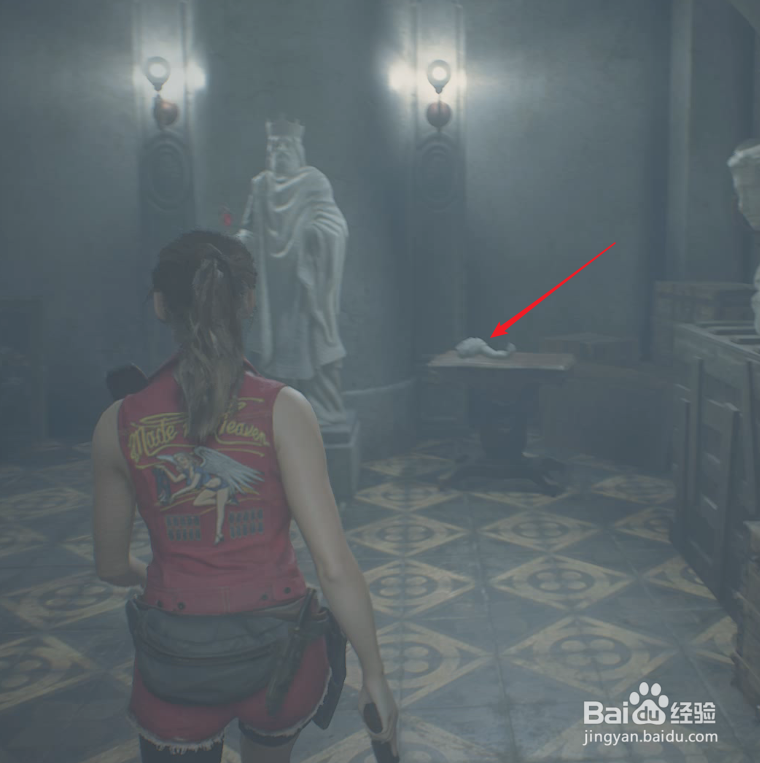 生化2重制版克莱尔里关攻略12:前往东侧美术室