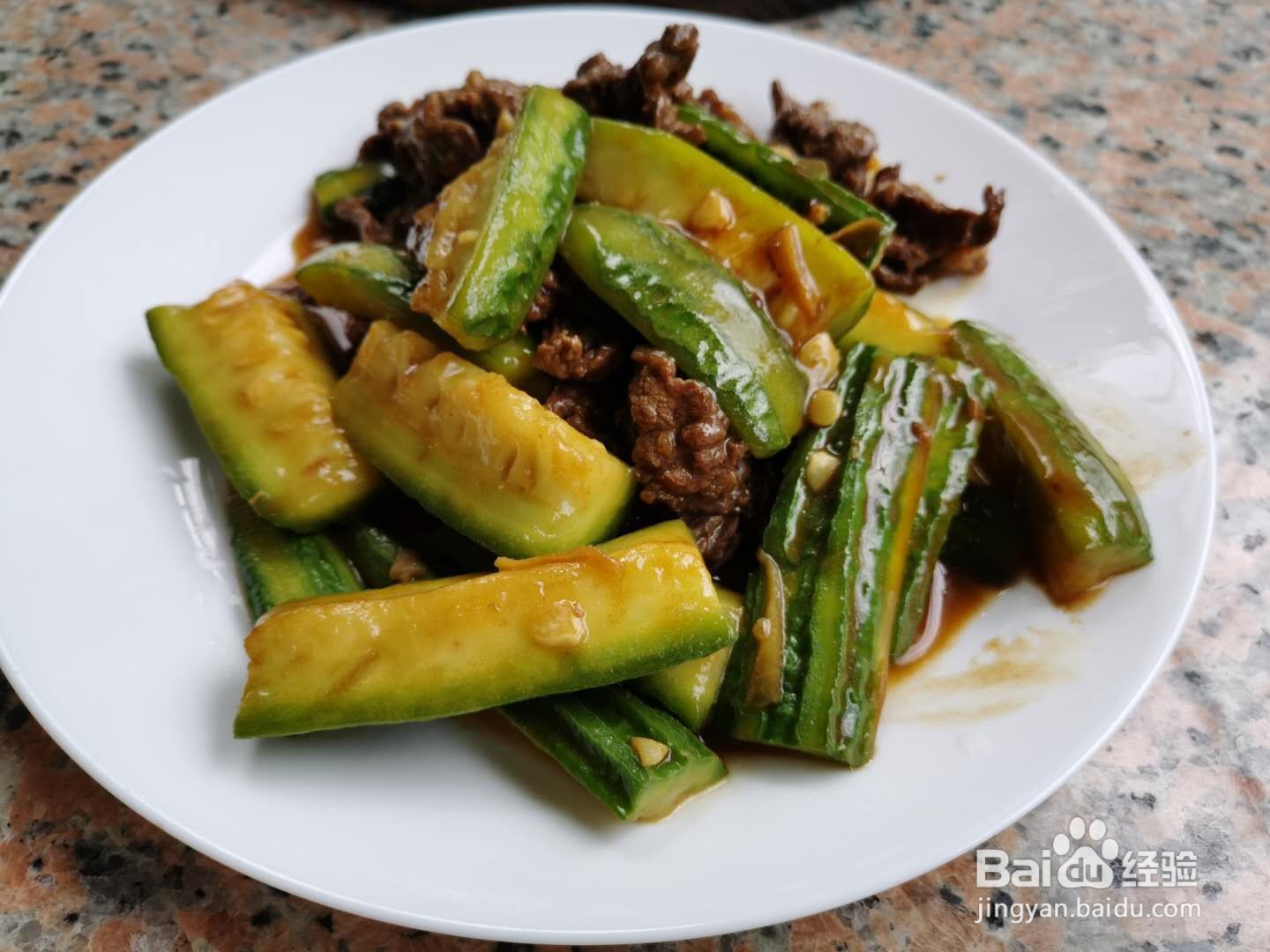 夏日小炒—丝瓜炒牛肉