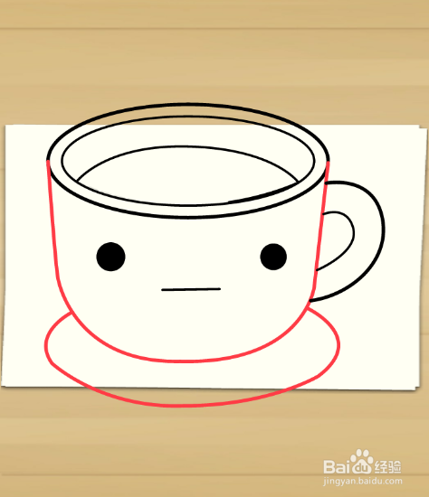 画咖啡杯——加菲的吃货生活
