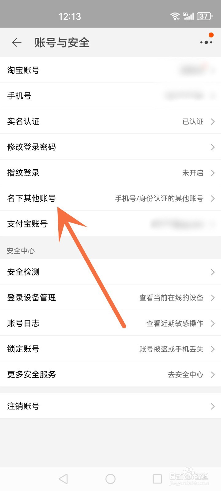 怎么查看淘宝名下账号