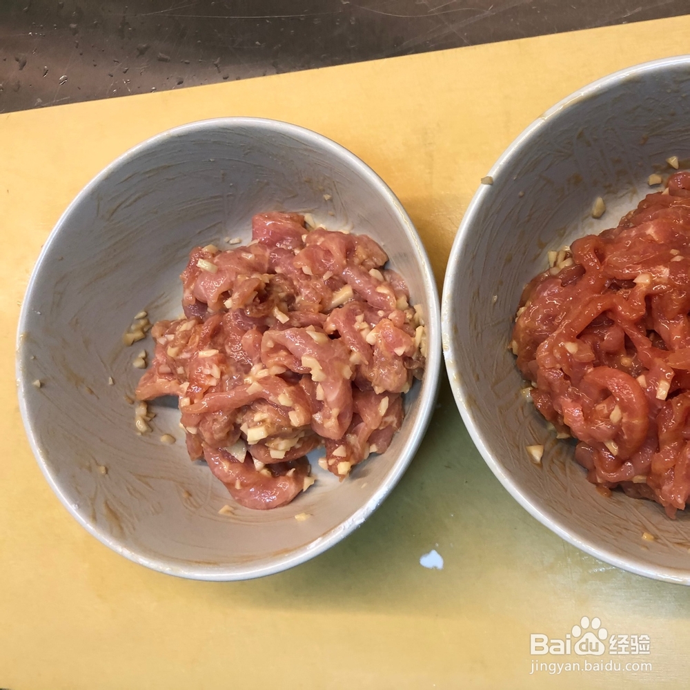 一学就会的蒜平菇丝瓜肉片