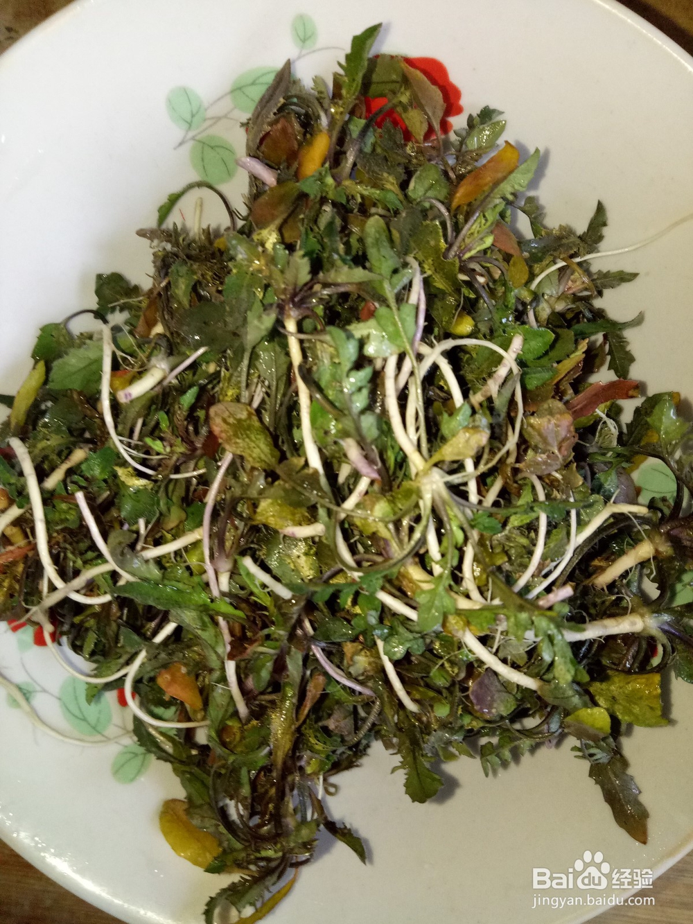 荠菜炒鸡蛋，好吃简单的做法