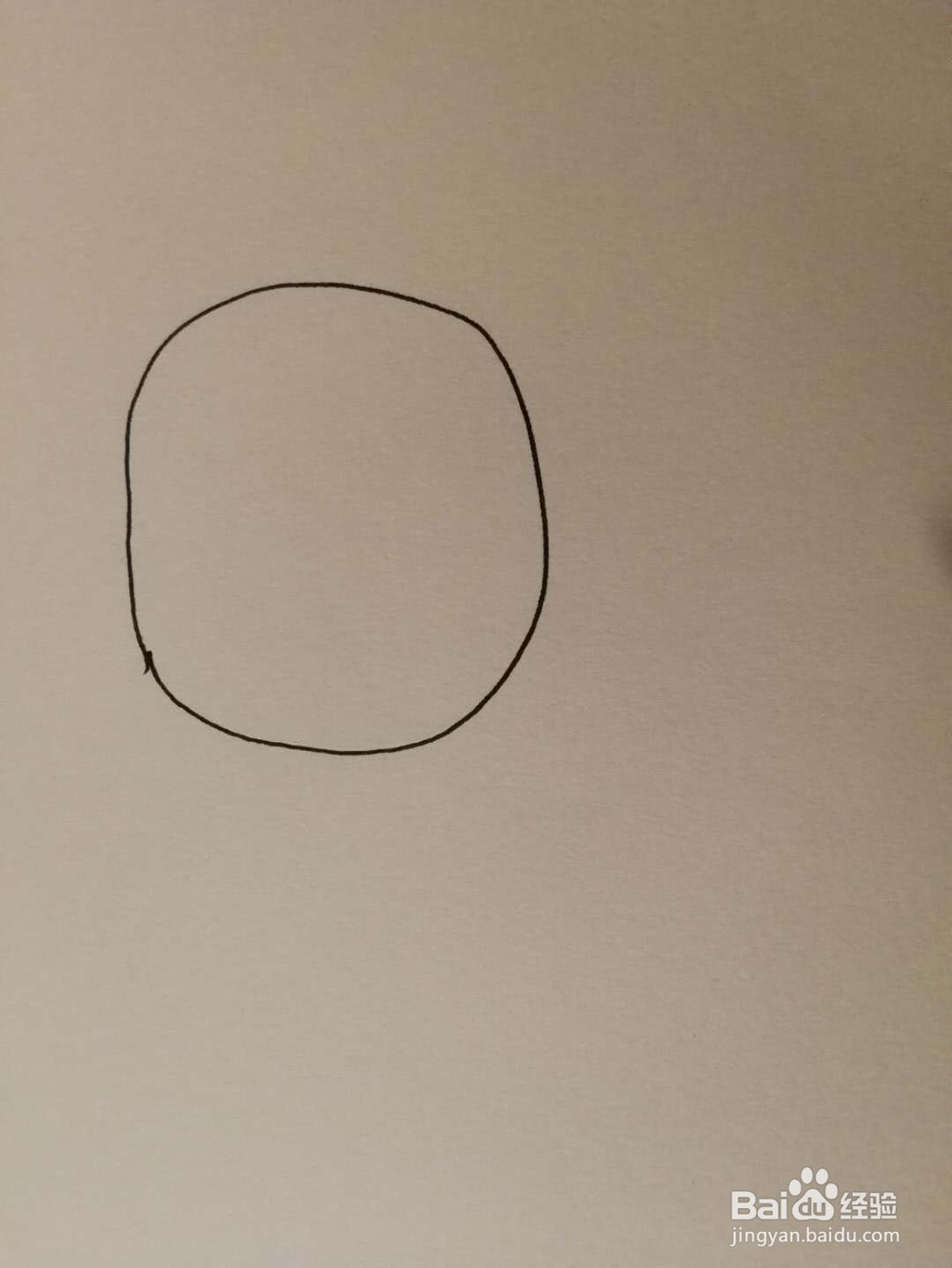 简笔画小向日葵