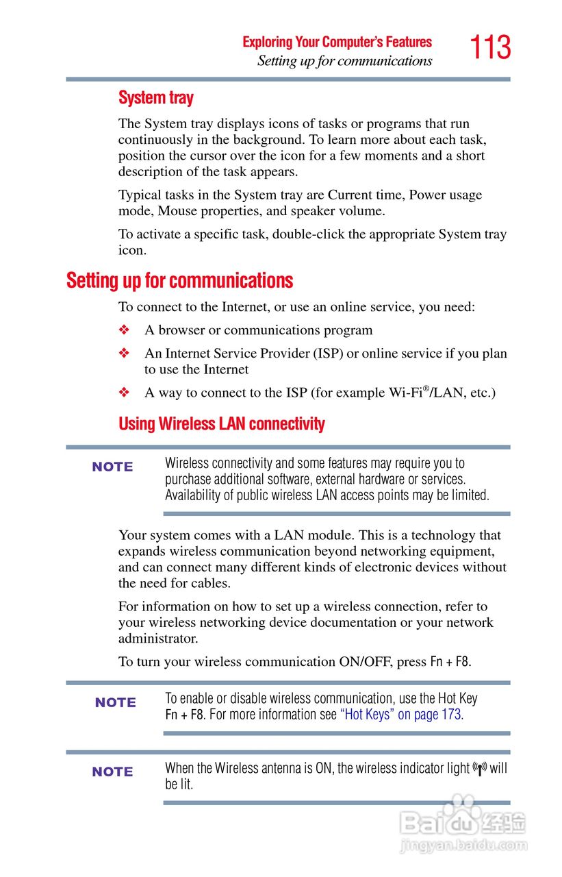 东芝NB300笔记本电脑使用说明书:[12]