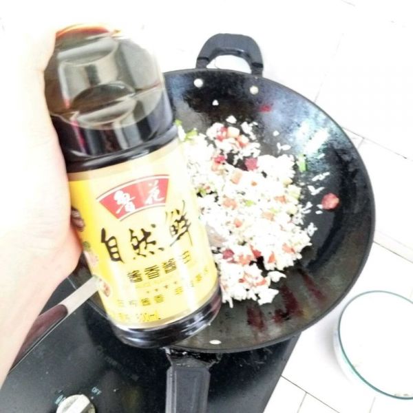 杏鲍菇双肠炒饭