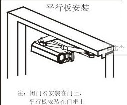 闭门器的安装方法