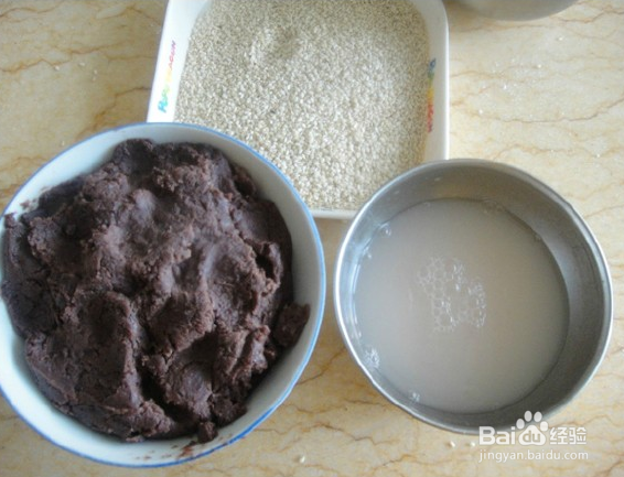 红豆沙蟹壳饼的做法