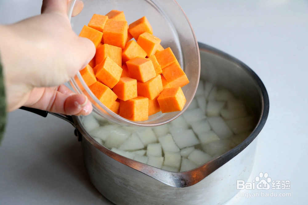雪梨南瓜糖水怎么做？