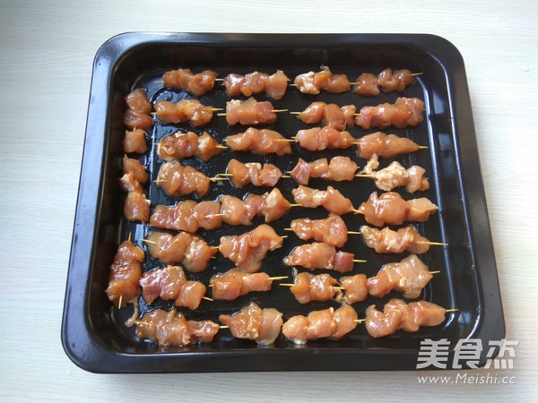 烤箱版牙签肉