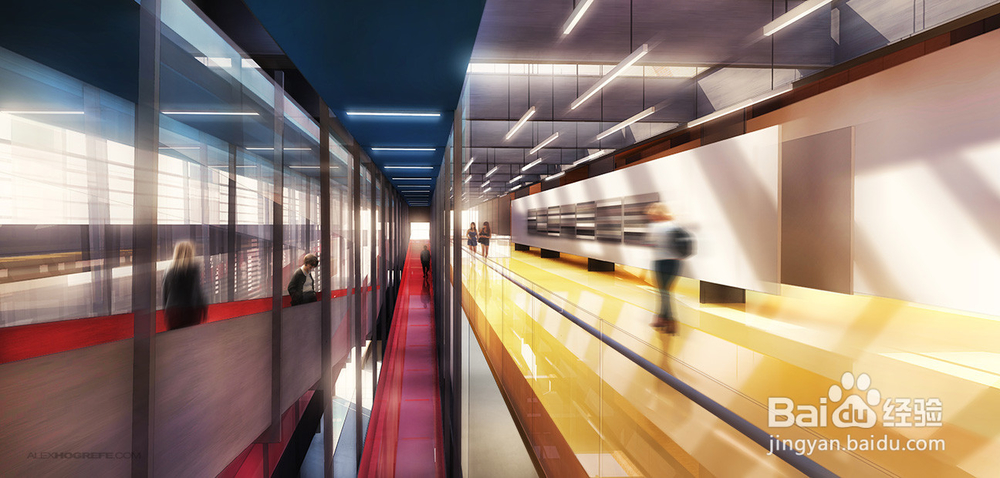 【渲染】穿越时空—创意云Sketchup径向模糊渲染