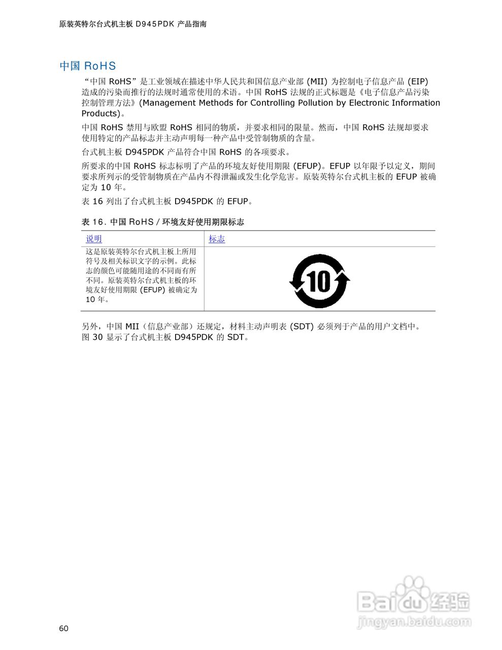 Intel D945PDK主板说明书:[6]