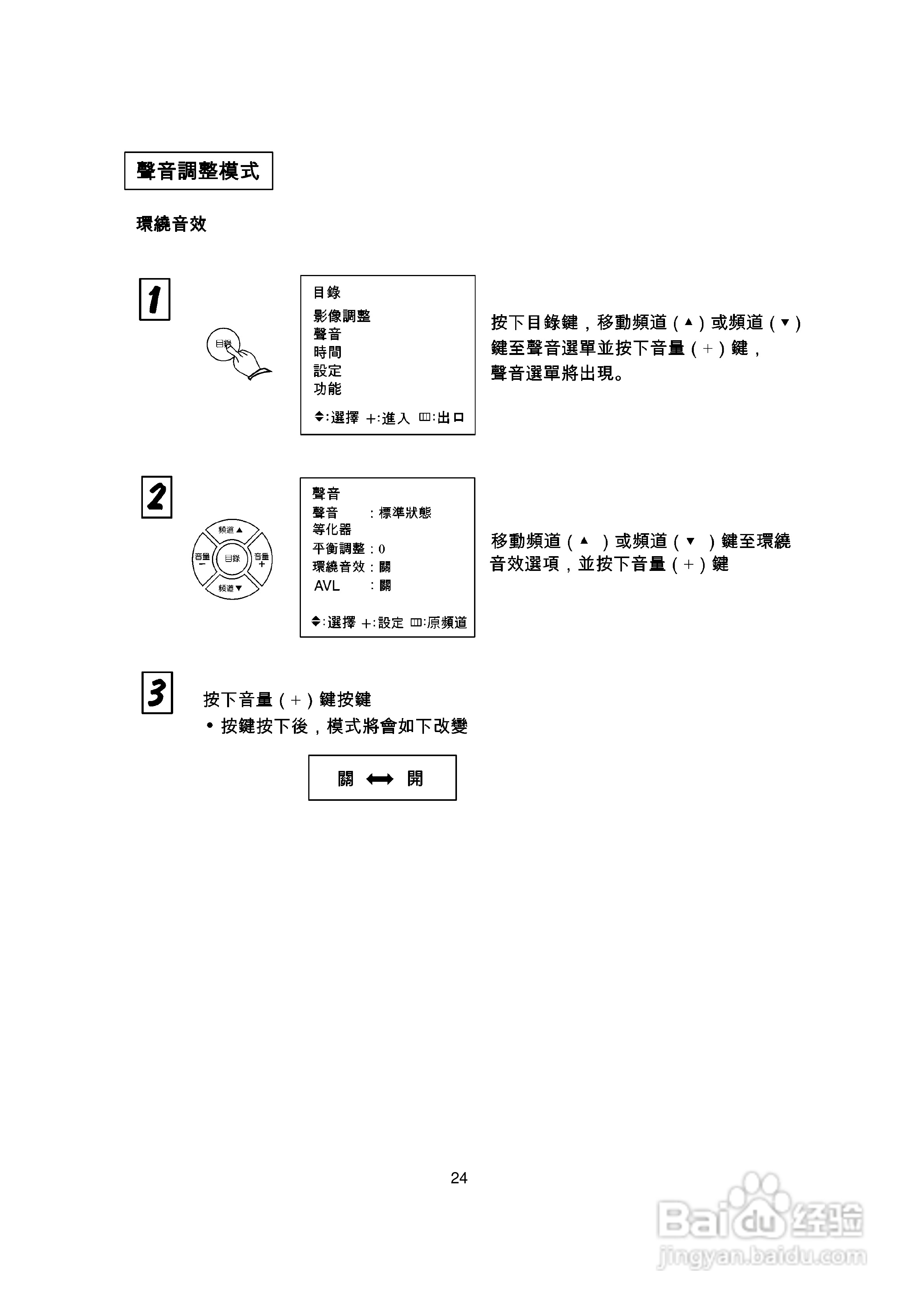 歌林CT-21K型电视机使用说明书:[3]