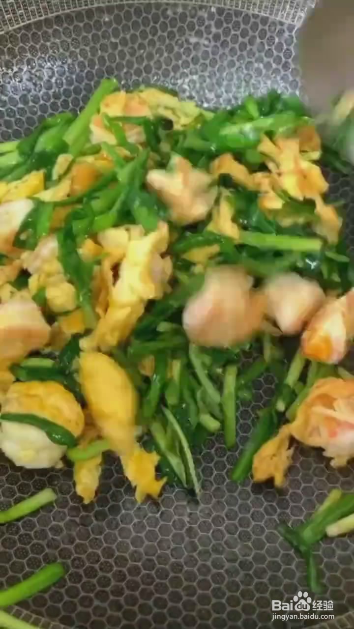 如何制作韭菜虾仁