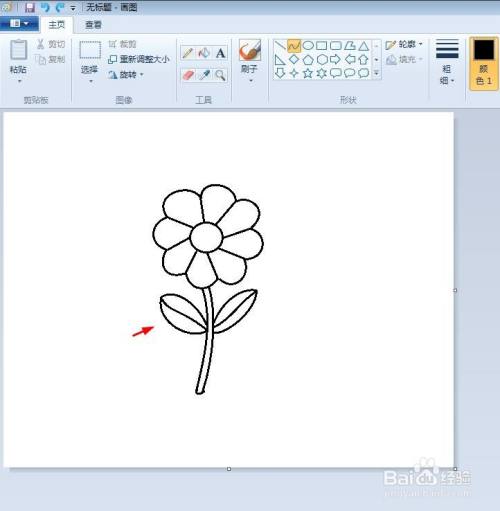 简单的小花怎么画