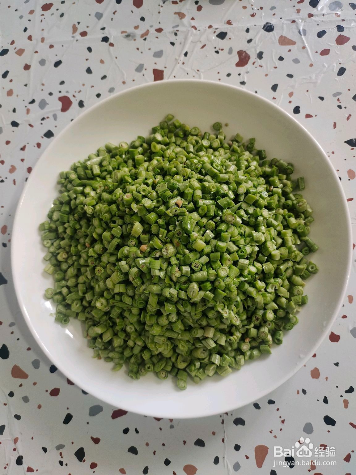 豇豆炒肉沫的做法